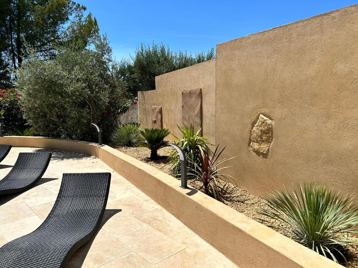 Villa De Charme En Campagne Avec Piscine Privee Et Nature Luxuriante Le Beausset Esterno foto