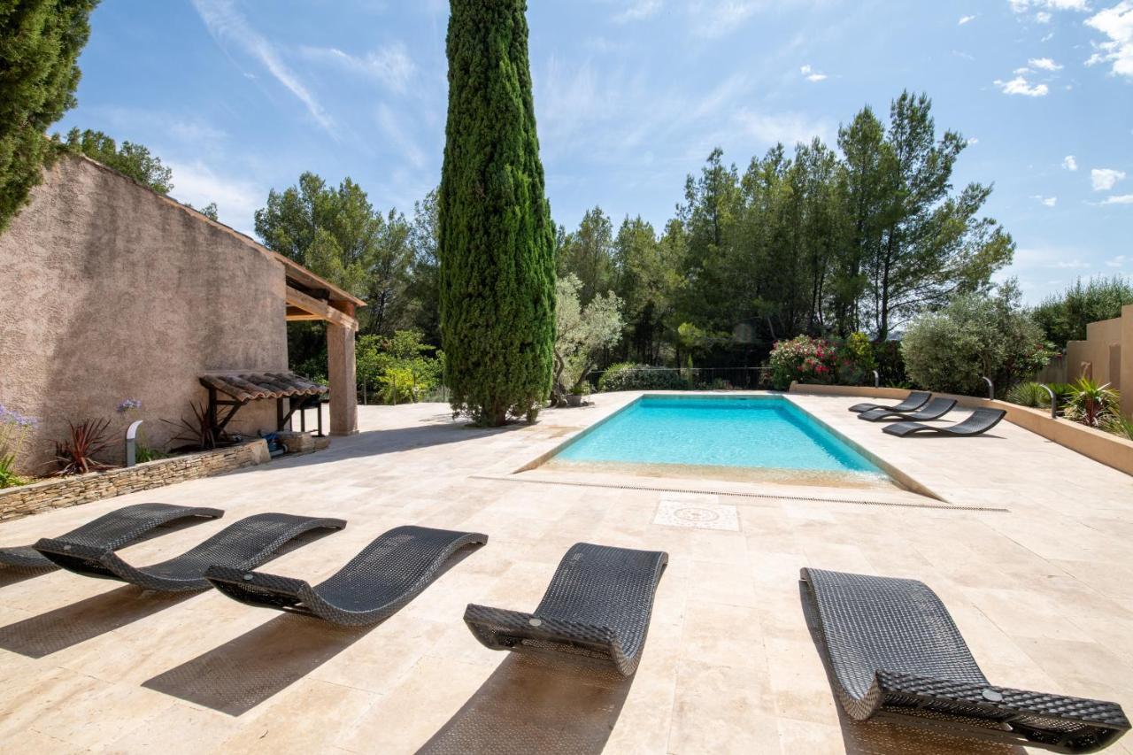 Villa De Charme En Campagne Avec Piscine Privee Et Nature Luxuriante Le Beausset Esterno foto